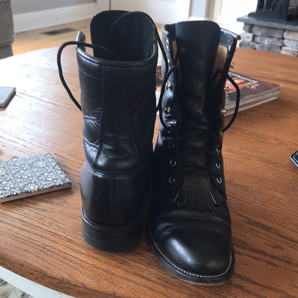 Vintage Justin Roper boots excellent condition